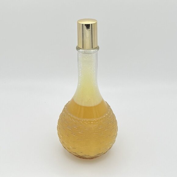 Vintage 70s Watkins Bubbling Creme Bath 18559 10 oz Glass Bottle Vanity Decor - Picture 1 of 6